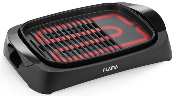 Grelhador de Contacto 2200W - FLAMA