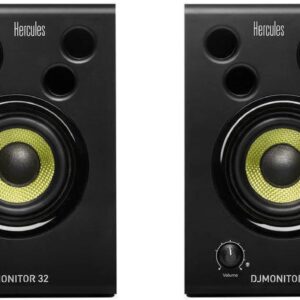Colunas Monitor 2x 15W RMS (DJMONITOR 32) Par - HERCULES