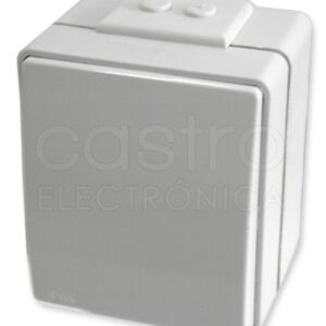Comutador Escada Cinza 16A 250V Série Estanque48 - EFAPEL