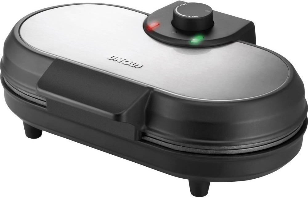 Máquina de Crepes 1000W (Preto/Inox) - UNOLD