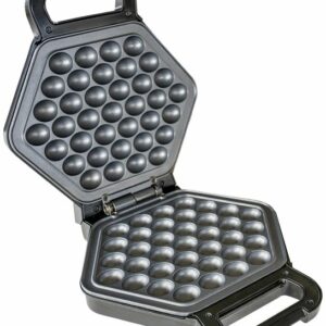 M?quina de Waffles Bobby 700W (Preto/Prateado) - UNOLD