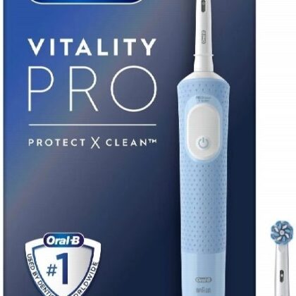 Escova de Dentes Elétrica Vitality Pro Protect X Clean + 1 Recarga (Azul) - ORAL-B