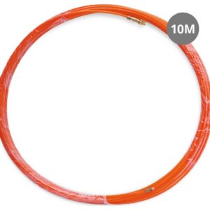 Guia p/ Passar Fios em A?o (?4mm) - 10 mts