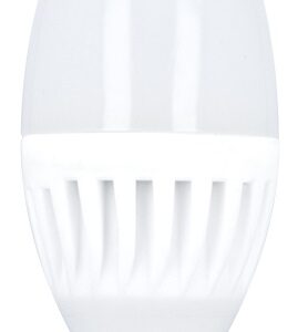 Lampada LED Cerâmica Opalina 220V E14 9W Branco 4000K 840Lm