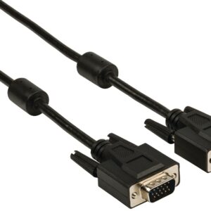 Cabo Extensão VGA (DB15 Macho - DB15 Femea) c/ Filtro - 5 mts