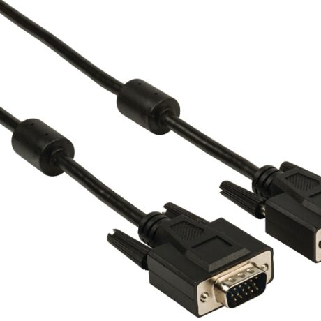 Cabo Extensão VGA (DB15 Macho - DB15 Femea) c/ Filtro - 5 mts