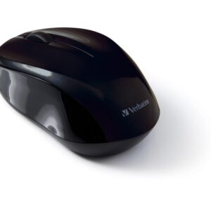 Rato Ambidestro Go Nano RF Wireless 1600 DPI (Preto) - VERBATIM