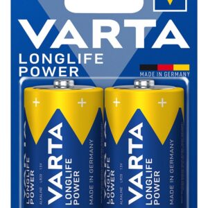 Blister de 2 Pilhas Alcalinas High Energy D LR20 - VARTA