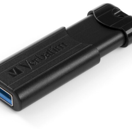 Pen Drive PinStripe 16 GB USB Type-A 3.2 Gen 1 (3.1 Gen 1) Preto - VERBATIM