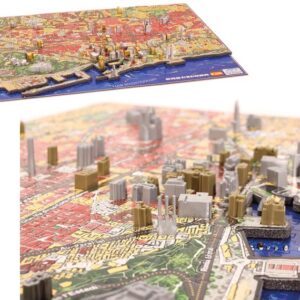 Puzzle Time 4D BARCELONA (1200 pcs) - VELLEMAN