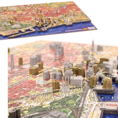 Puzzle Time 4D BARCELONA (1200 pcs) - VELLEMAN