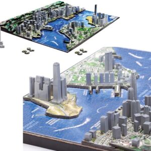 Puzzle Time 4D HONG KONG (1100 pcs) - VELLEMAN