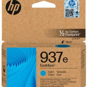 Tinteiro Original EvoMore 937e XL (Ciano) - HP