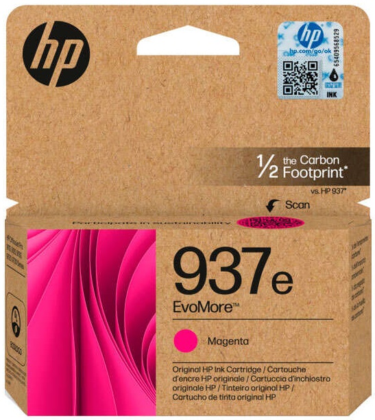 Tinteiro Original EvoMore 937e XL (Magenta) - HP