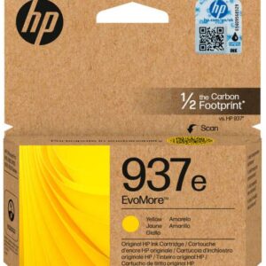 Tinteiro Original EvoMore 937e XL (Amarelo) - HP