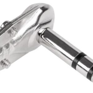Ficha Jack 6,3mm Curva Macho Stereo