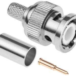 Ficha BNC Macho Cravar RG59