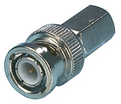 Ficha BNC RG59 Rôsca