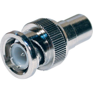 Ficha Adaptadora BNC Macho - RCA Femea