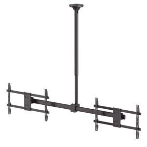 Suporte de Teto Rotativo p/ 2x TV´s LCD/LED/PLASMA 34~60 (Preto) - GSC