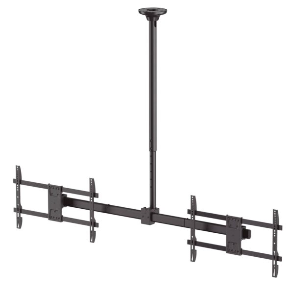 Suporte de Teto Rotativo p/ 2x TV´s LCD/LED/PLASMA 34~60 (Preto) - GSC