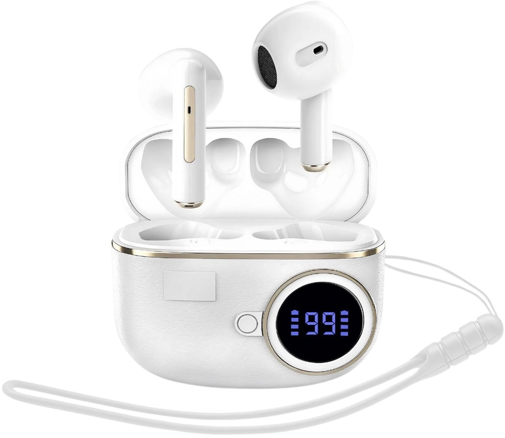 Auriculares Bluetooth ChargeView True Wireless (Branco) - ENERGY-SISTEM