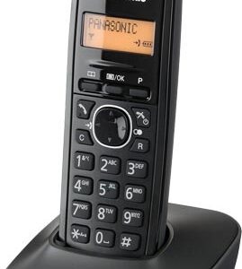 Telefone s/ Fios KX-TG1611 (Preto) - PANASONIC