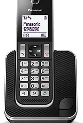 Telefone s/ Fios KX-TGD310SPB (Preto) - PANASONIC