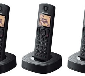 Telefone Sem Fios DECT Trio TGC313 Preto - PANASONIC