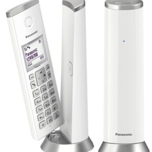 Pack 2x Telefones s/ Fios TGK212 Duo (Branco) - PANASONIC