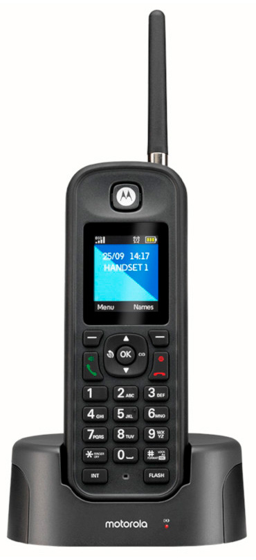 Telefone s/ Fios DECT O201 IP67 (Preto) - MOTOROLA