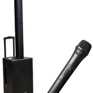 Sistema Som Portátil Amp.12 MP3/BLUETOOTH/USB/SD/TWS c/ Luzes (SET COMBO 1000 BAT MKII) - MARK