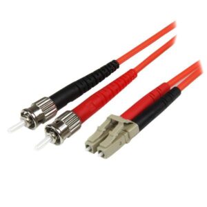 Cabo de Fibra ?tica OM2 LC ST Vermelho (5 mts) - STARTECH