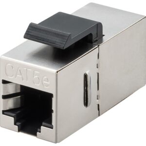 Ficha Uni?o RJ45 F?mea-F?mea p/ Painel