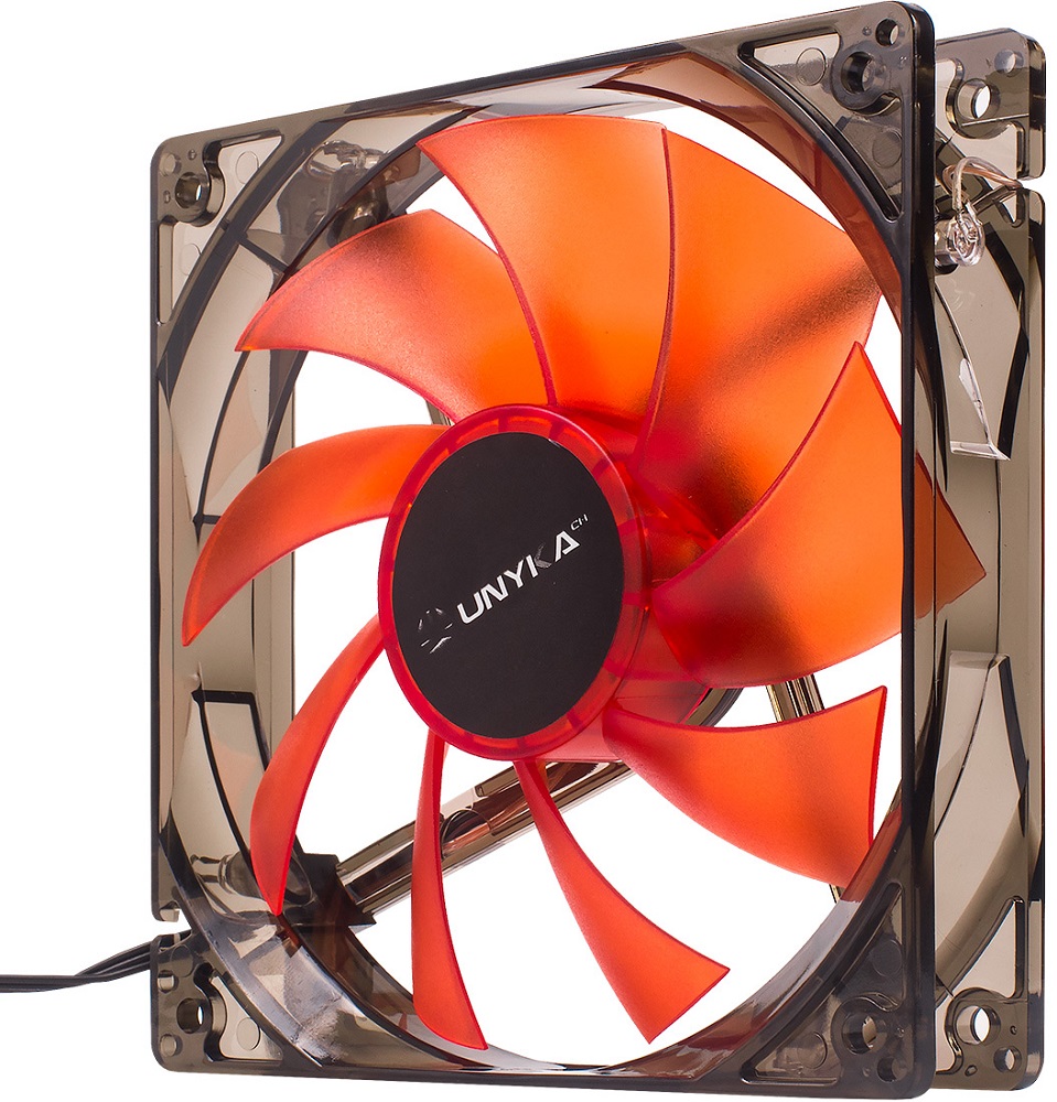 Ventoinha 120mm LED Vermelho - UNYKACH