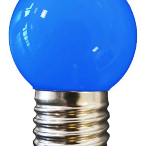 Lampada LED E27 B45 220V 2W 270Lm - Azul