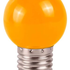Lampada LED E27 B45 220V 1,5W 75Lm - Laranja