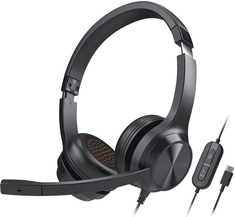 Auscultadores Headset Chat USB (Preto) - CREATIVE