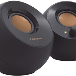 Coluna Pebble 2.0 USB (Preto) - CREATIVE