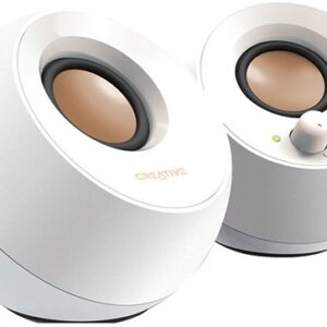 Coluna Pebble 2.0 USB (Branco) - CREATIVE
