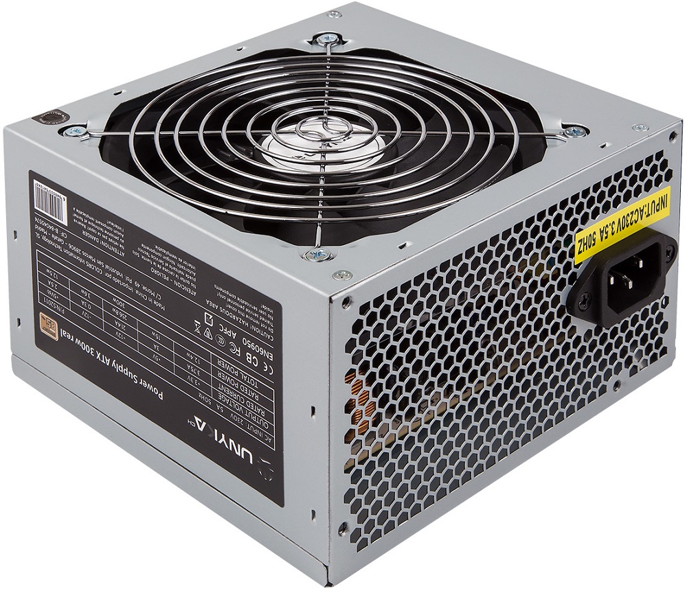 Fonte de Alimentação ATX 300W (Prateado) - UNYKACH
