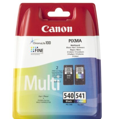 Pack 2x Tinteiros PG-540/CL-541 (Preto/Cores) - CANON