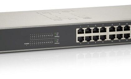 Switch 24 Portas 10/100/1000Mbps - GSW-2457 - LEVELONE
