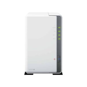 Synology DS223j NAS Disk Station 2 Baias 3.5"- 2.5" 1Gb Ddr4 Formato Torre