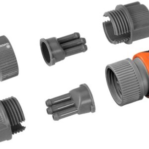 Pack 6x Conjuntos de Uniões p/ Mangueiras Micro Perfuradas- GARDENA