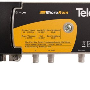 Central MicroKom de Amplifica??o de Linha - TELEVES
