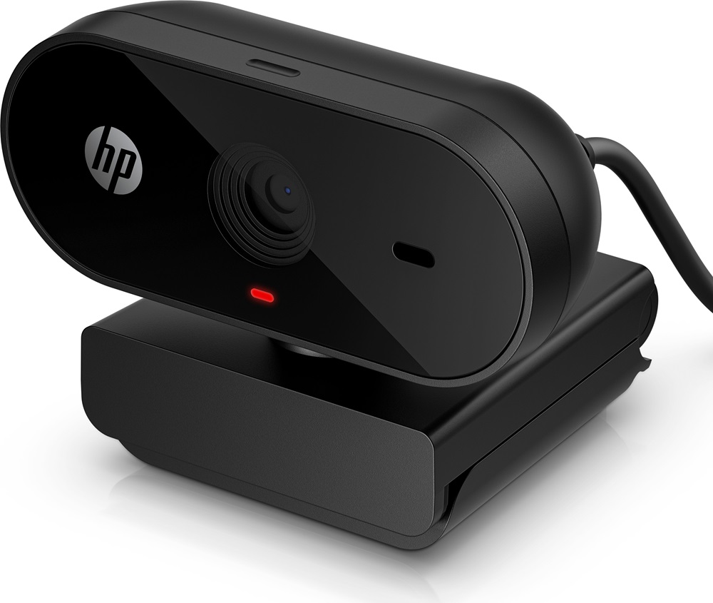 Webcam 320 Full HD 1080p (Preto) - HP