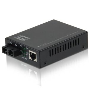Converter 10/100/1000BASE-T to 1000BASE-SX MMF SC 550m - GVT-2001 - LEVEL ONE