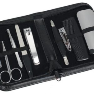 Kit Manicure e Pedicure p/ Viagem (10 Pe?as)
