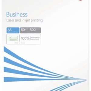Resma 500x Folhas Papel Fotocopia Xerox Business A3 (80g)
